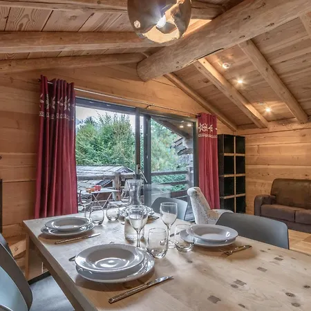 Le Grand Champs - Prive Avec Terrasse Et Vue Lejlighed Chamonix